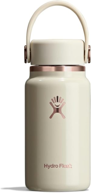 Hydro Flask Micro Bottle - Insulated Mini Leak Proof Flask for Purse or Pocket in 6.7 Oz Supernova Purple