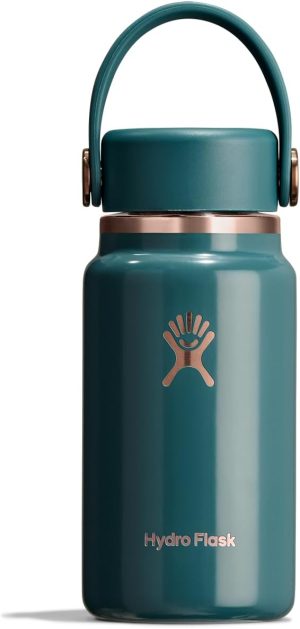 Hydro Flask Micro Bottle - Insulated Mini Leak Proof Flask for Purse or Pocket in 6.7 Oz Supernova Purple